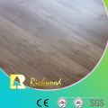 Parquet laminé de cire de chêne de relief de 8.3mm E1 HDF AC3